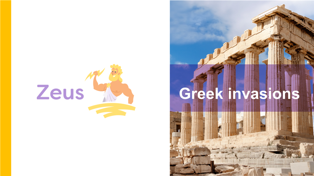 Explore 11 Greek invasions: teaching slides | eduu.school